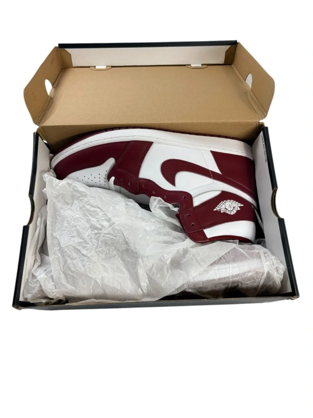 Nike Air Jordan 1 Retro High OG White Team Red Size 13 Men’s New In Box